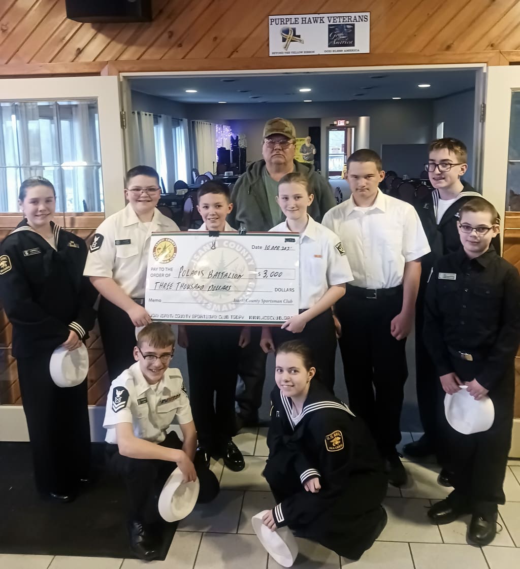The ICSC donated $3000 to the Polaris Battalion of the Sea Cadets!