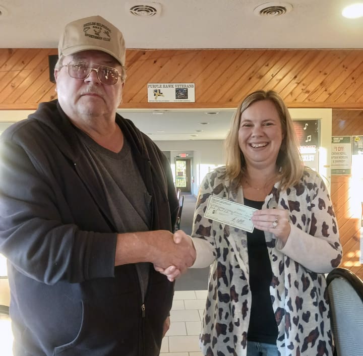 The club donated $5,000 to the North Star Family Advocacy Group.